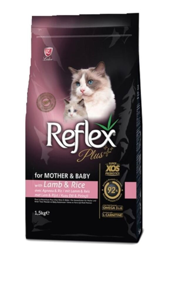 Plus Mother & Baby Kuzulu Yavru Kedi Maması 1,5 Kg