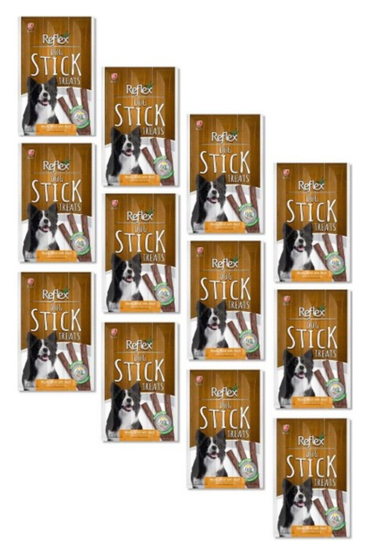 Dog Tahılsız Stick Beef Biftekli Köpek Ödül Çubuğu 3X11 gr (12 Adet)