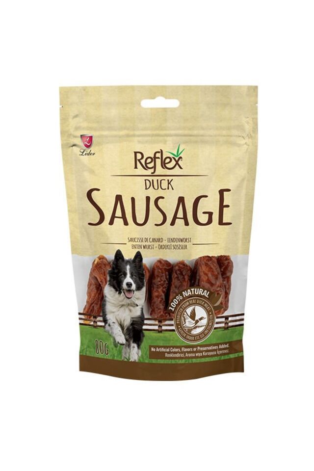 Sausage Ördekli Sosis Köpek Ödül Maması 80 Gr - Petshopundan