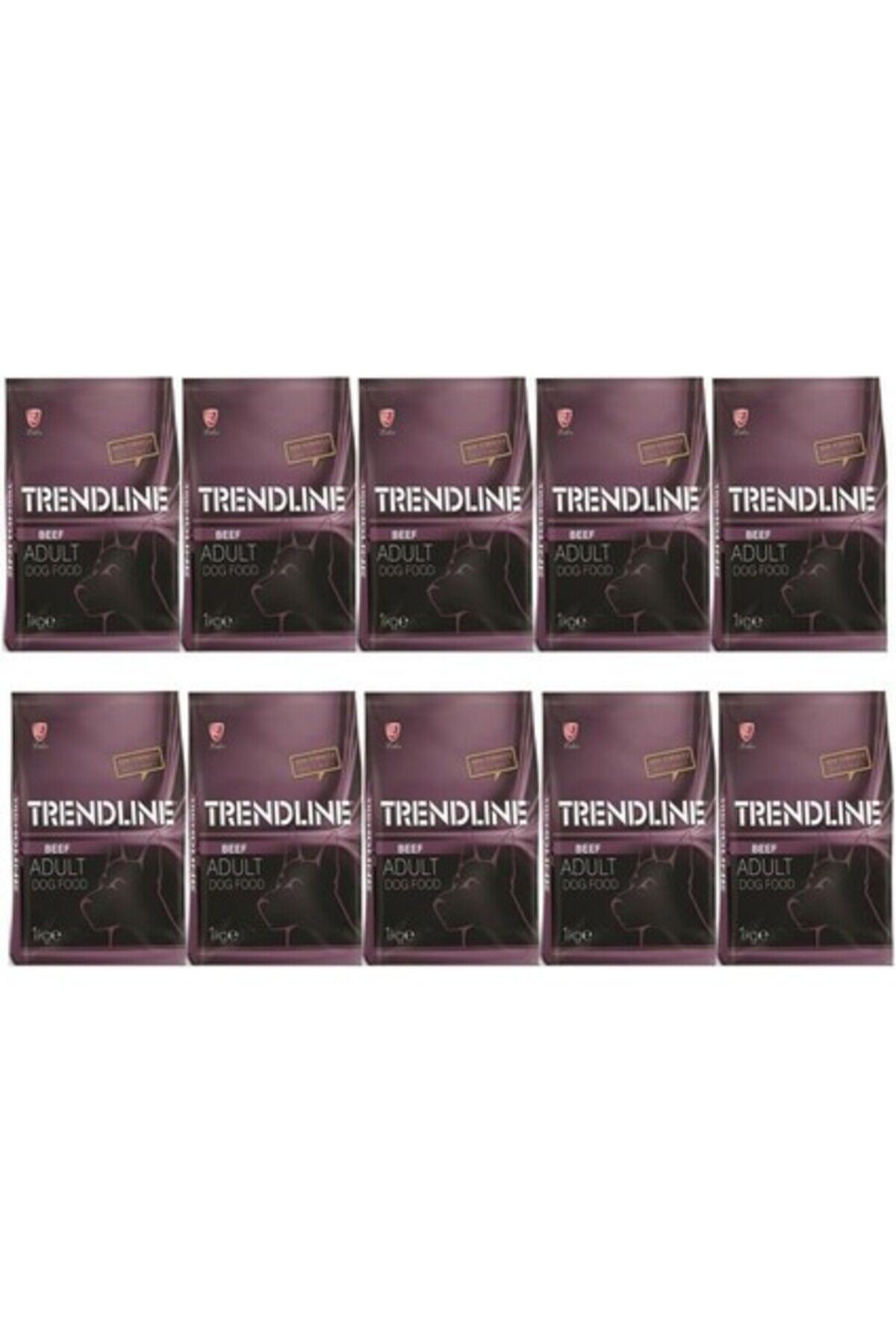 Biftekli Yetişkin Köpek Maması 1 Kg 10 Adet