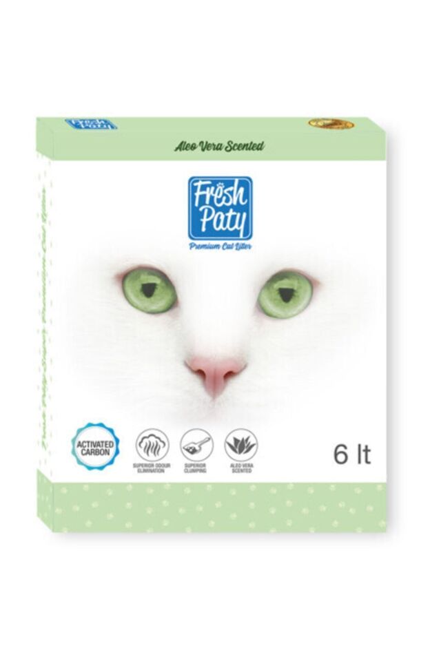 Kedi Kumu Aloe Vera Kokulu 6 lt