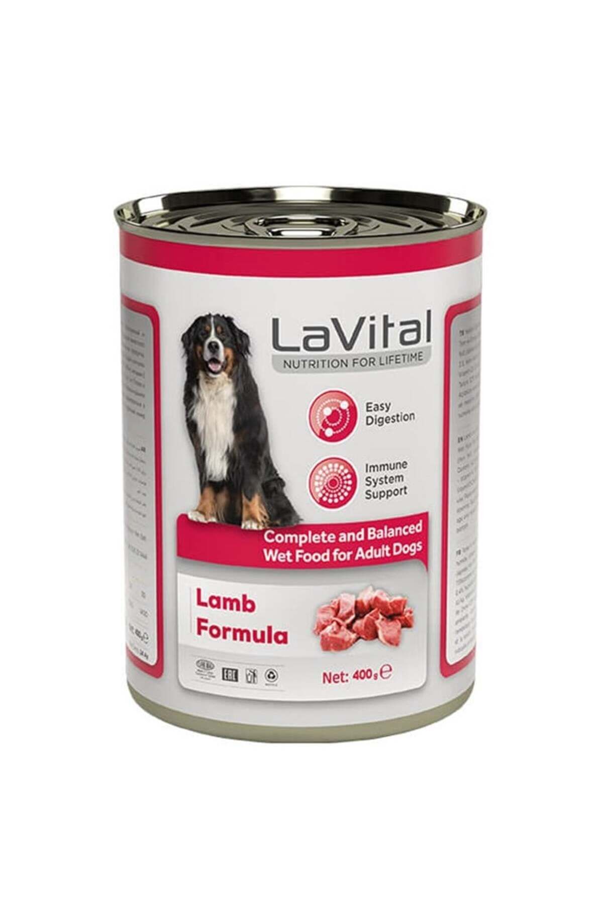 Lavital Kuzulu Yetişkin Köpek Konservesi 400 Gr
