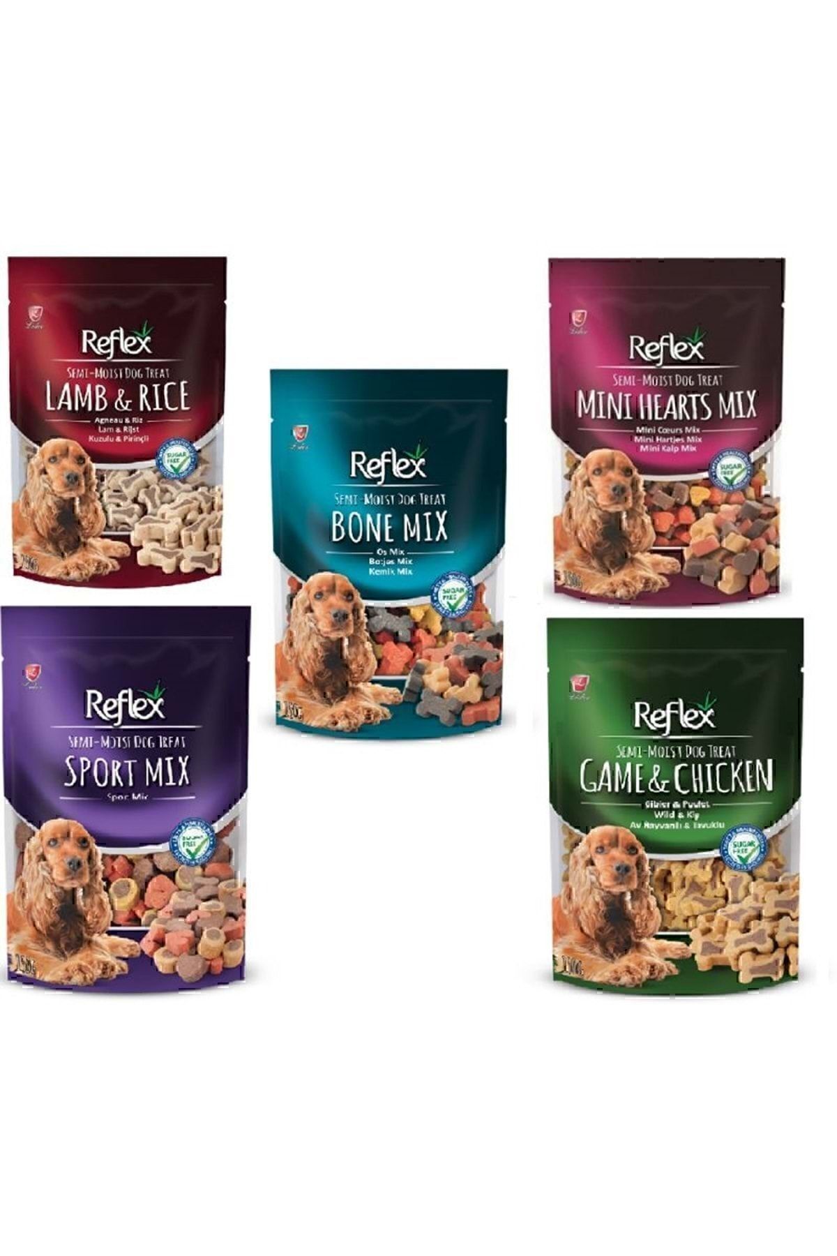 Semi Moist Karışık Köpek Ödül Maması 150 Gr X 5 Paket