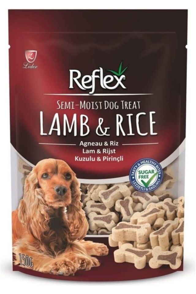 Semi-Moist Kuzulu Pirinçli Köpek Ödülü 150 gr
