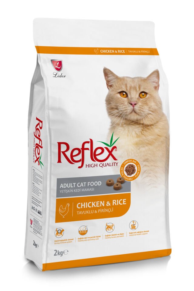 Reflex Tavuklu Yetişkin Kedi Maması 2 kg