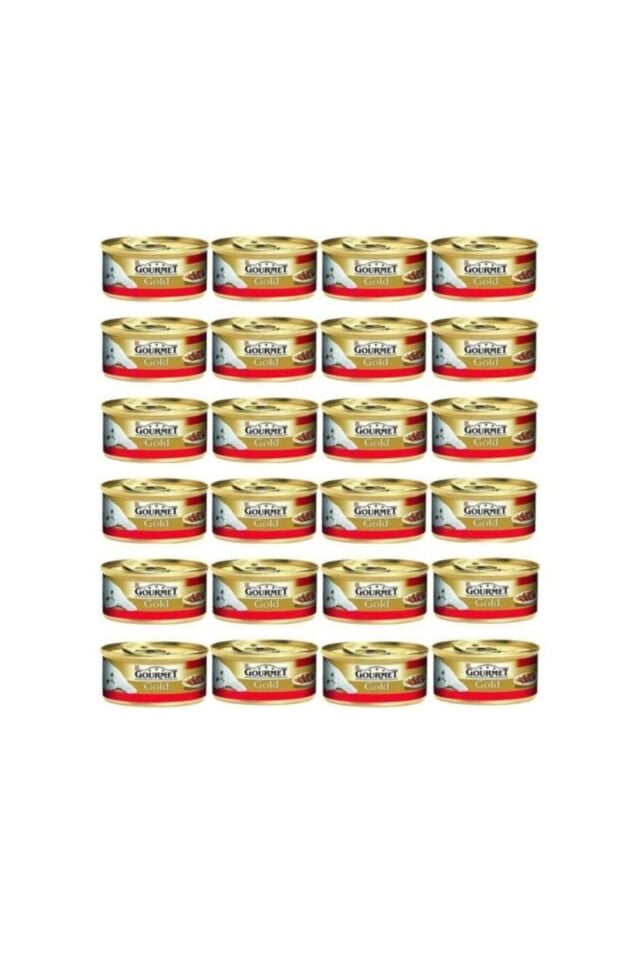 Sığır Etli Parça Etli Soslu 85gr 24lü Kedi Konservesi