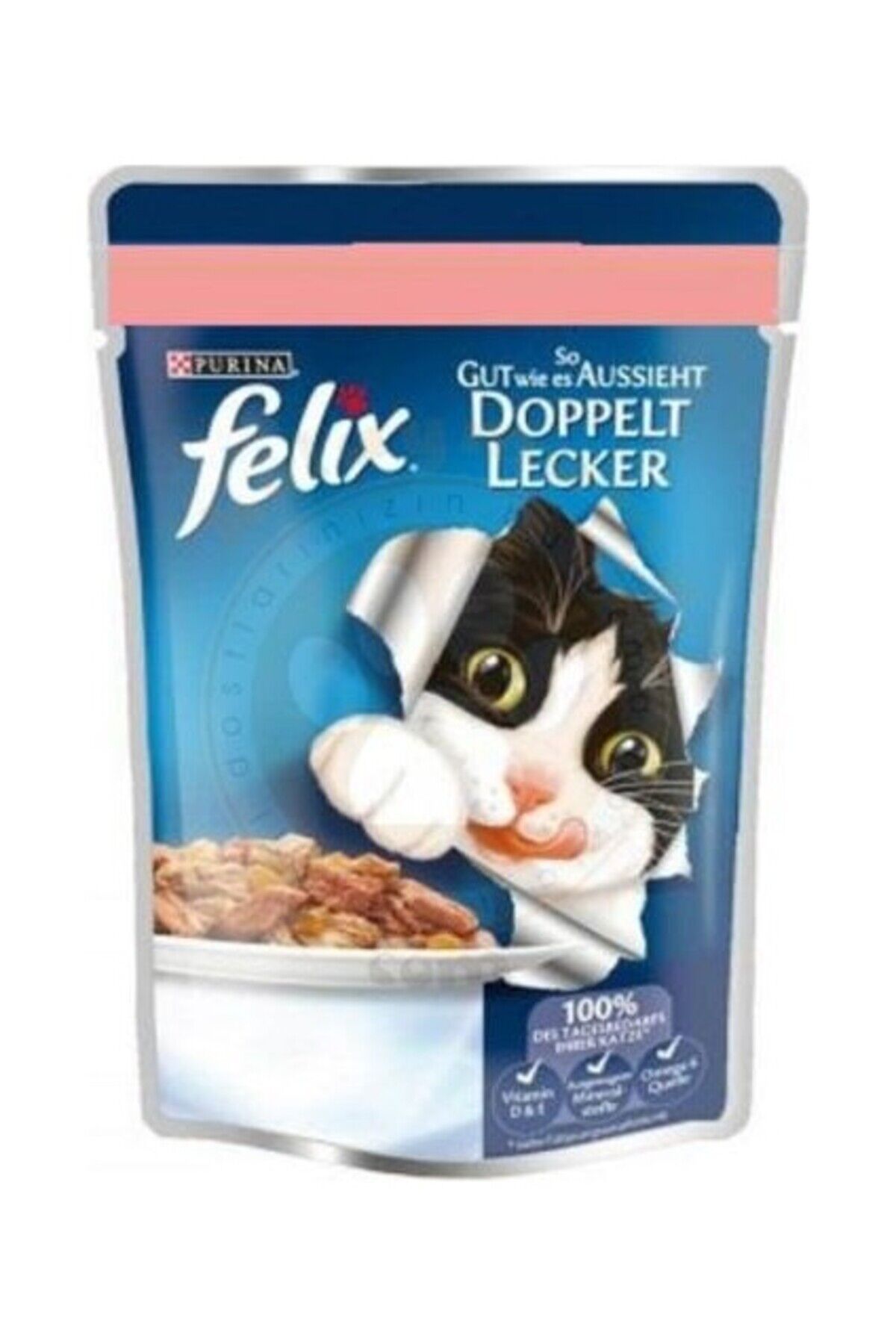 Somonlu Yaş Kedi Maması 85 gr 20 Adet