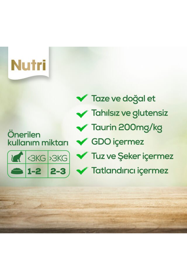 Yavru Kediler İçin Tavuk Etli ve Ton Balıklı 6 Al 5 Öde 85gr Tahılsız Kitten Yaş Maması