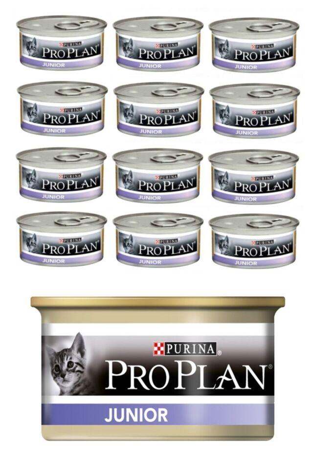 Pro Plan Junior Tavuklu Yavru Kedi Konservesi 85 Gr X 12 Adet