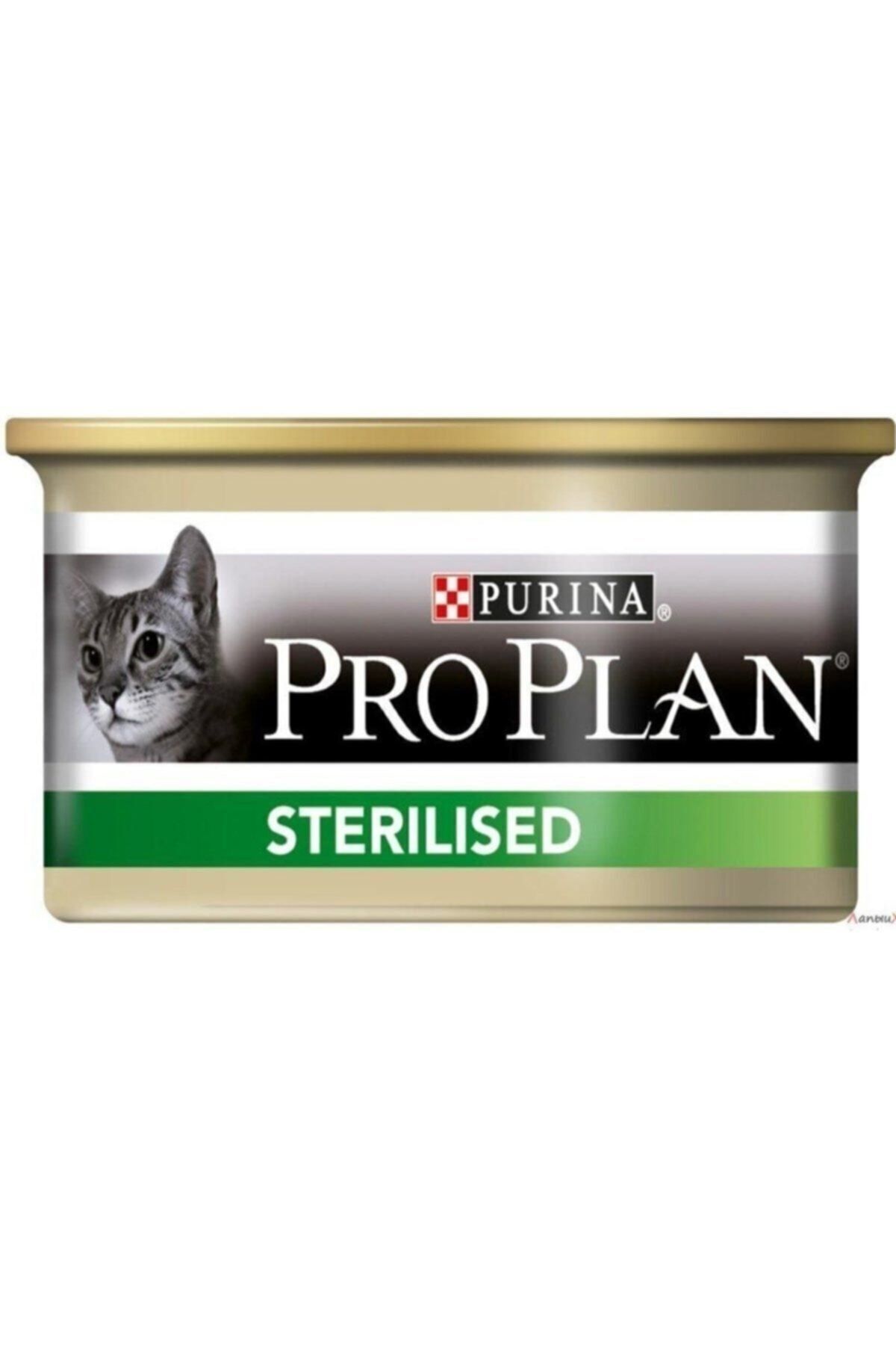 Proplan Sterilised Somon Kısır Kedi Konservesi 85 Gr X 12 Adet Yaş Mama